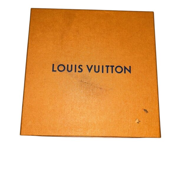 louis vuitton french orange classic wallet drawer box empty cardboard - Picture 3 of 3